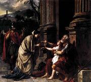 Jacques-Louis  David Belisarius Receiving Alms china oil painting reproduction